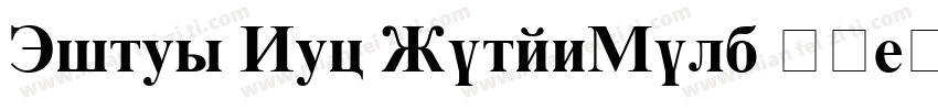 Times New RomanBold 粗体字体转换